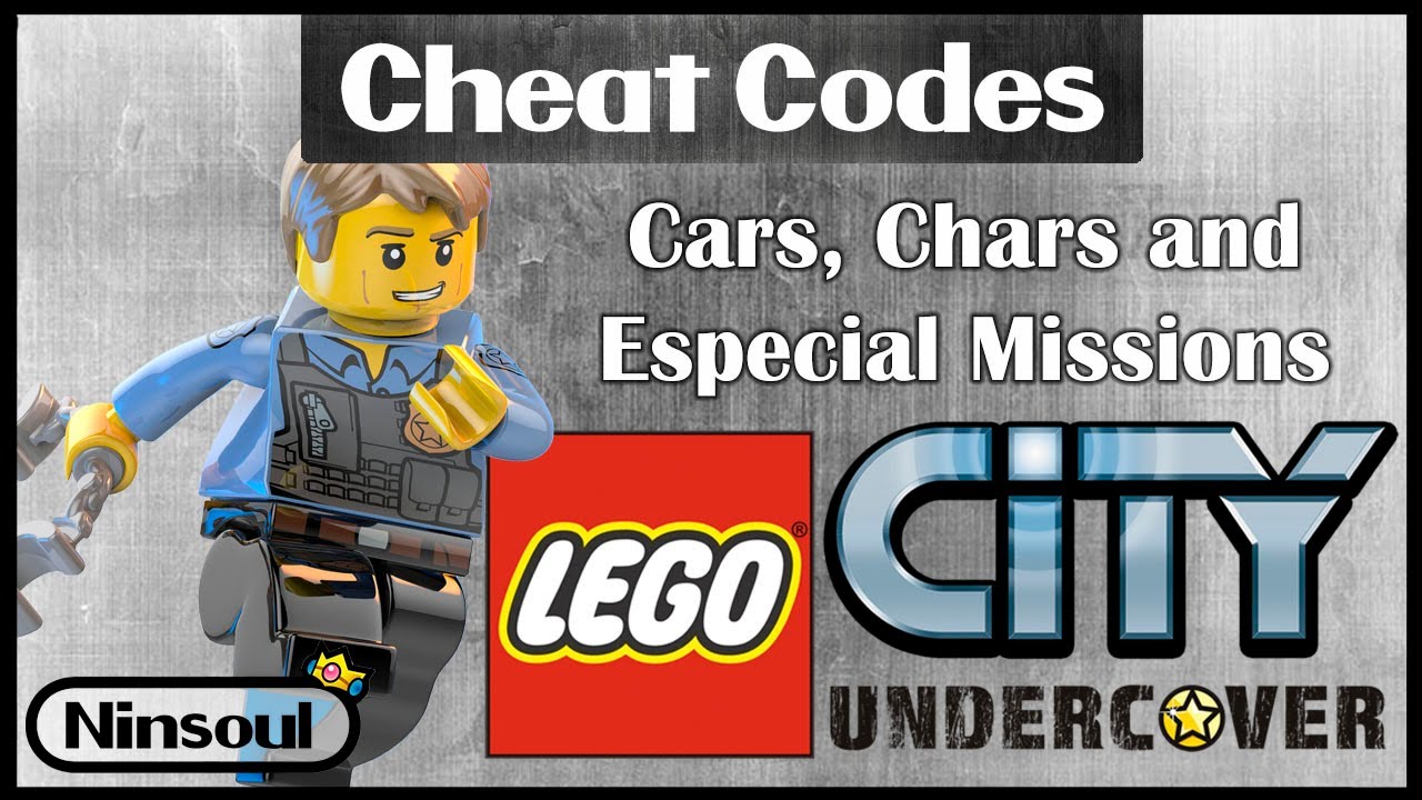 lego city undercover vehicle codes